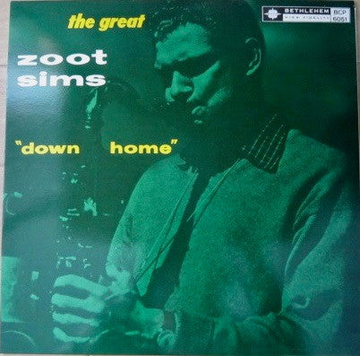 Zoot Sims - Down Home (LP, Album, RE)