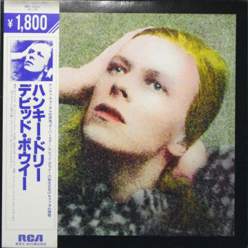 David Bowie = デビッド・ボウイー* - Hunky Dory = ハンキー・ドリー (LP, Album, RE)