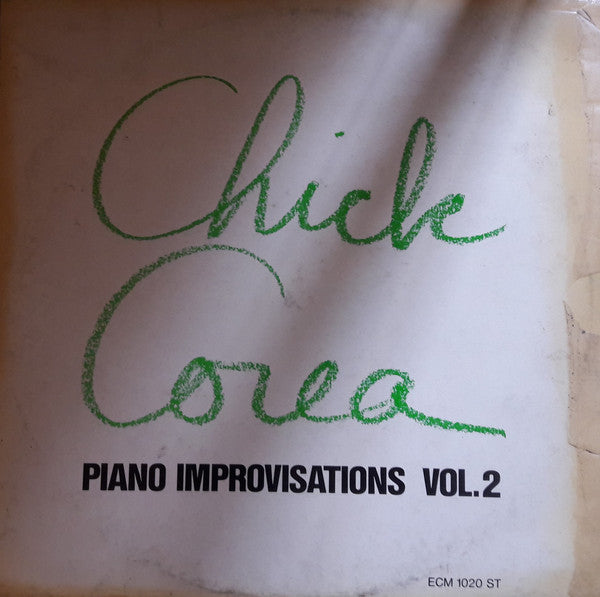 Chick Corea - Piano Improvisations Vol. 2 (LP, Album)