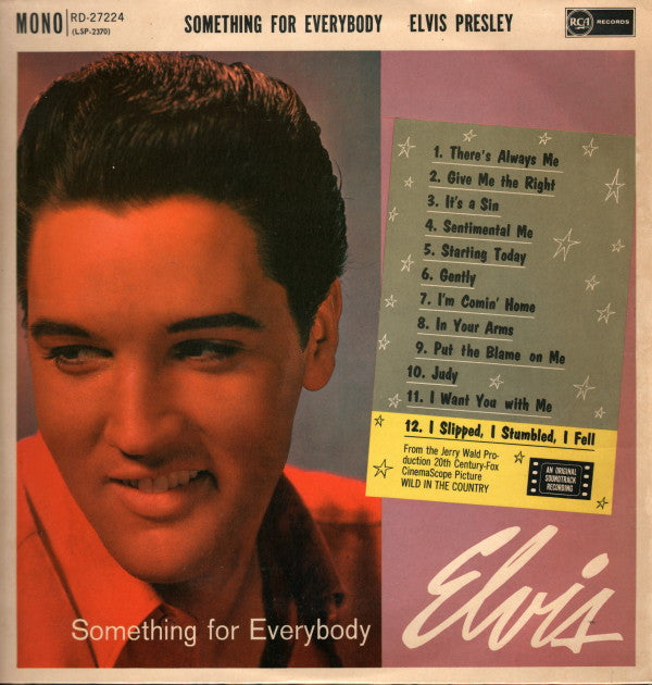 Elvis Presley - Something For Everybody (LP