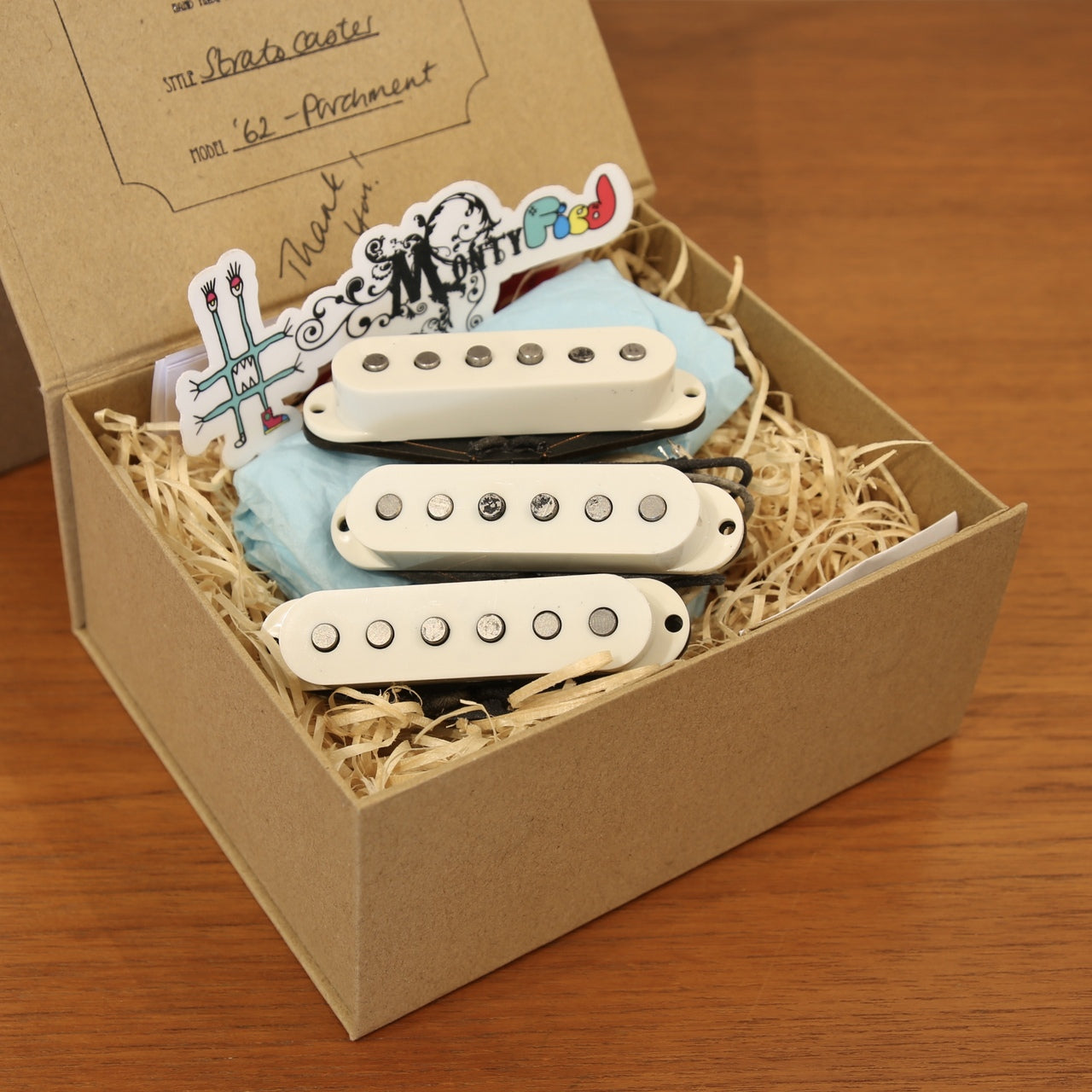 Monty's Guitars '62 Stratocaster Pickup Set