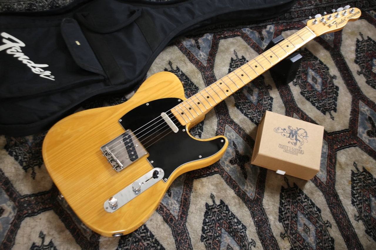 Fender Japan CTL 50 M Telecaster  w/ Monty's '68 Raw Nickel Set