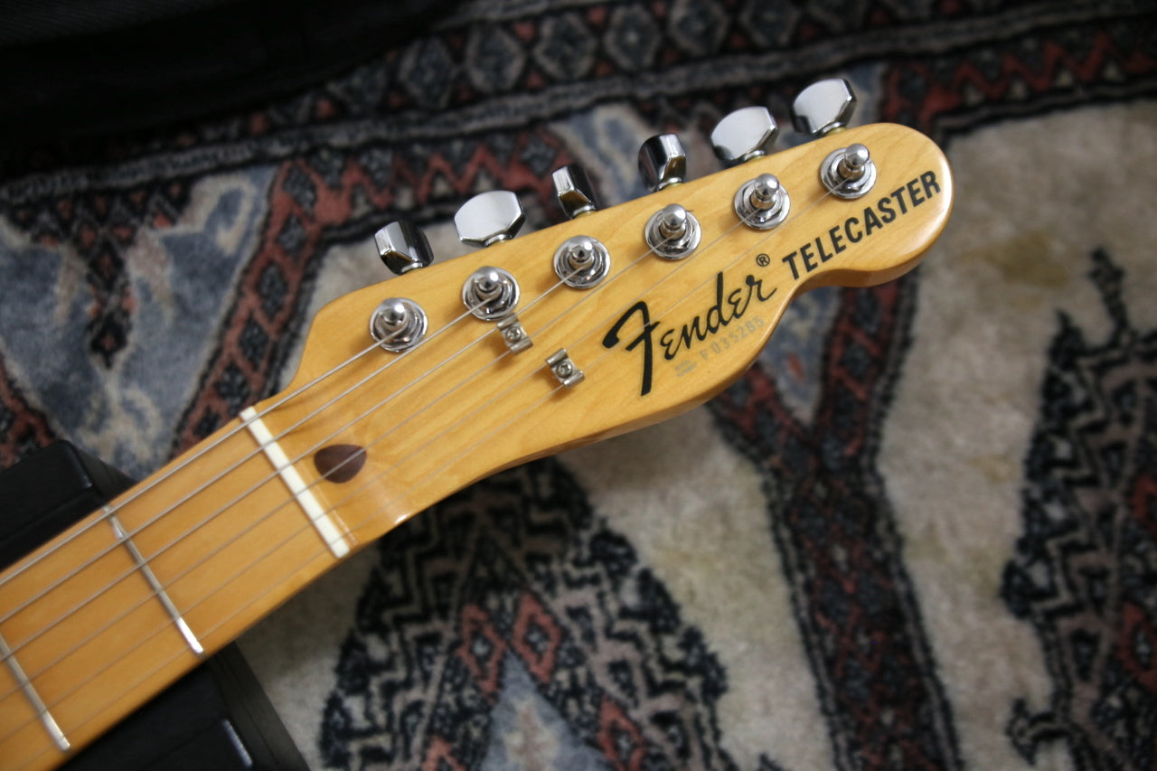 Fender Japan CTL 50 M Telecaster  w/ Monty's '68 Raw Nickel Set