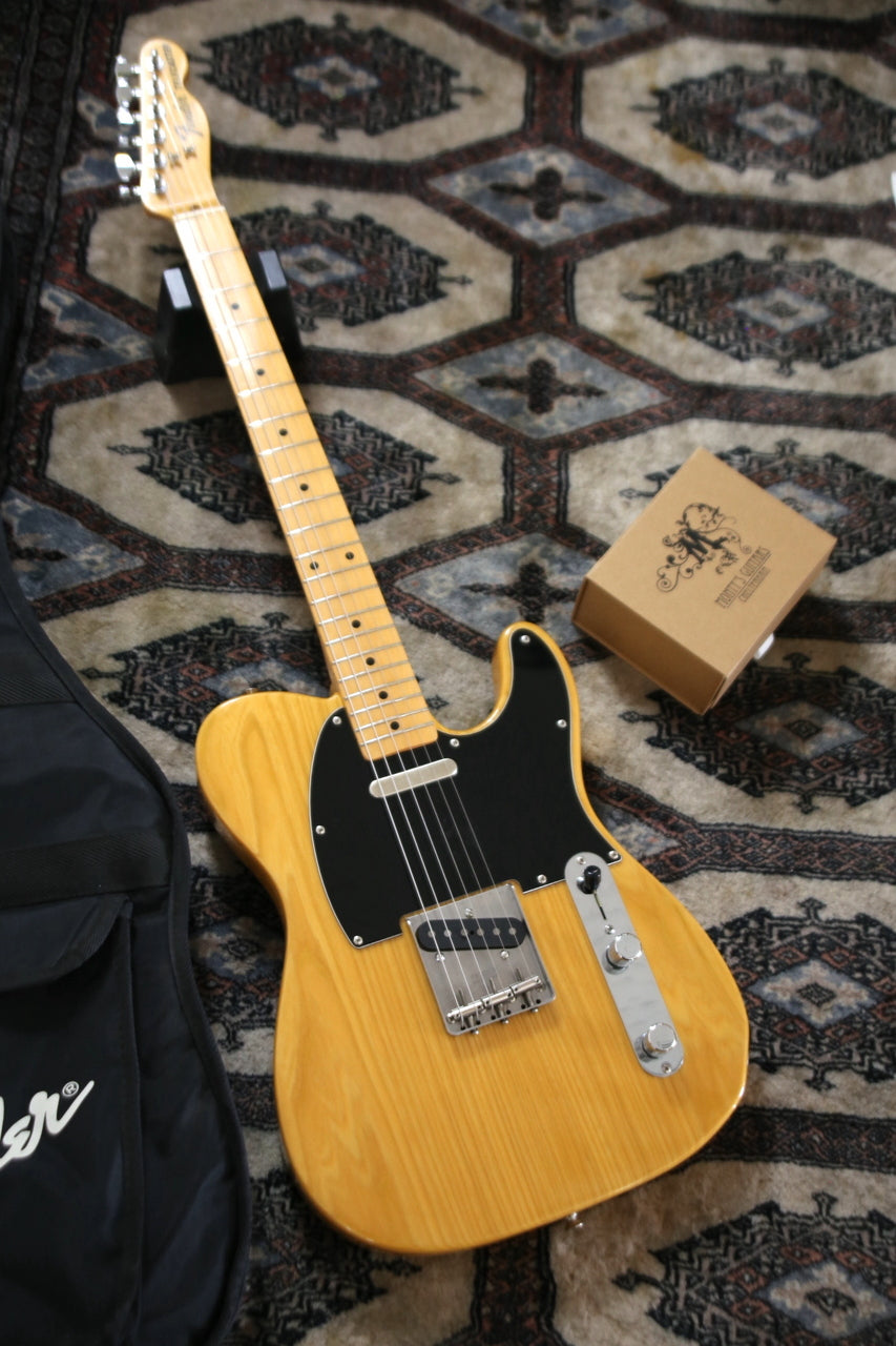 Fender Japan CTL 50 M Telecaster  w/ Monty's '68 Raw Nickel Set