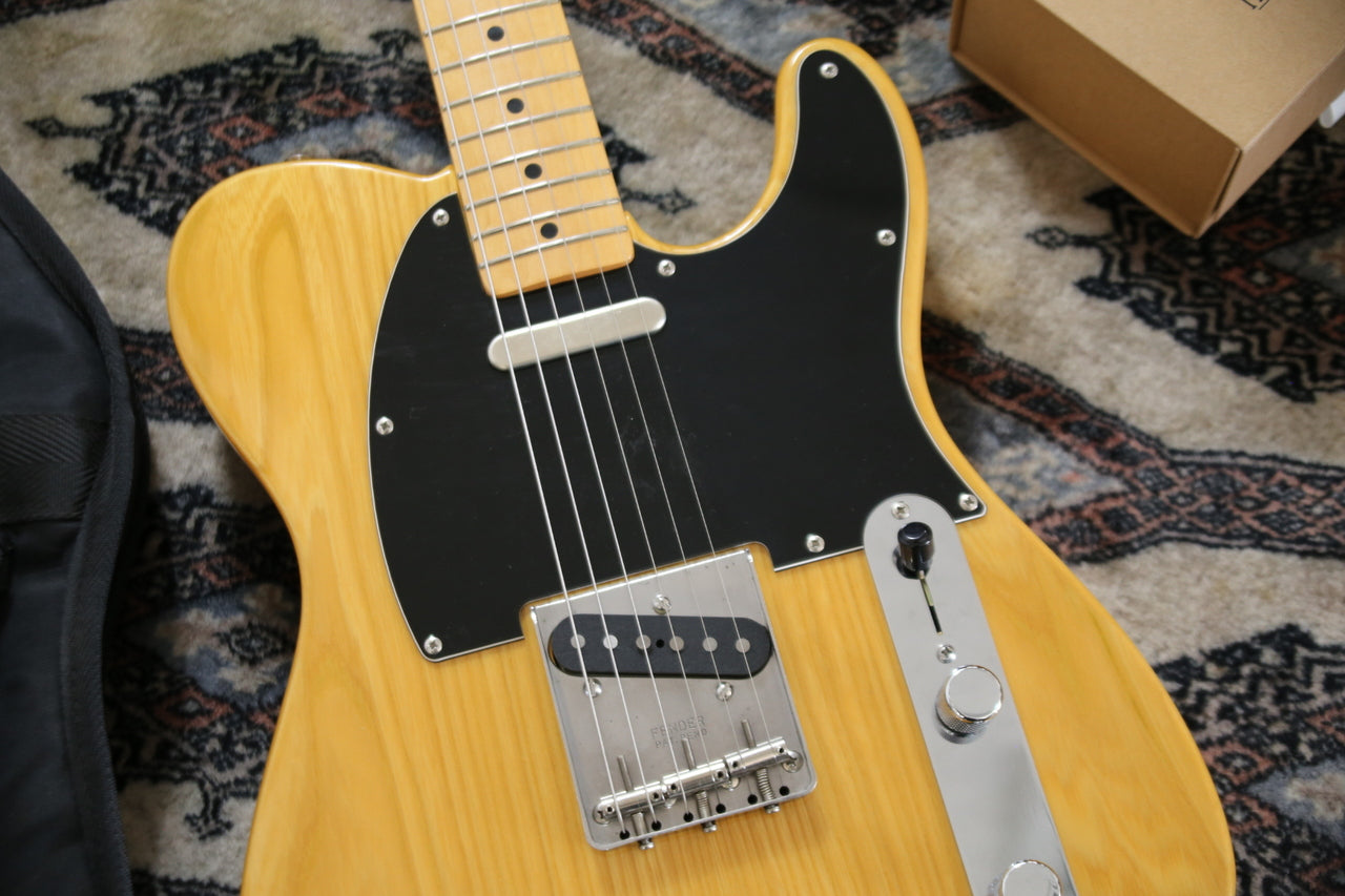 Fender Japan CTL 50 M Telecaster  w/ Monty's '68 Raw Nickel Set