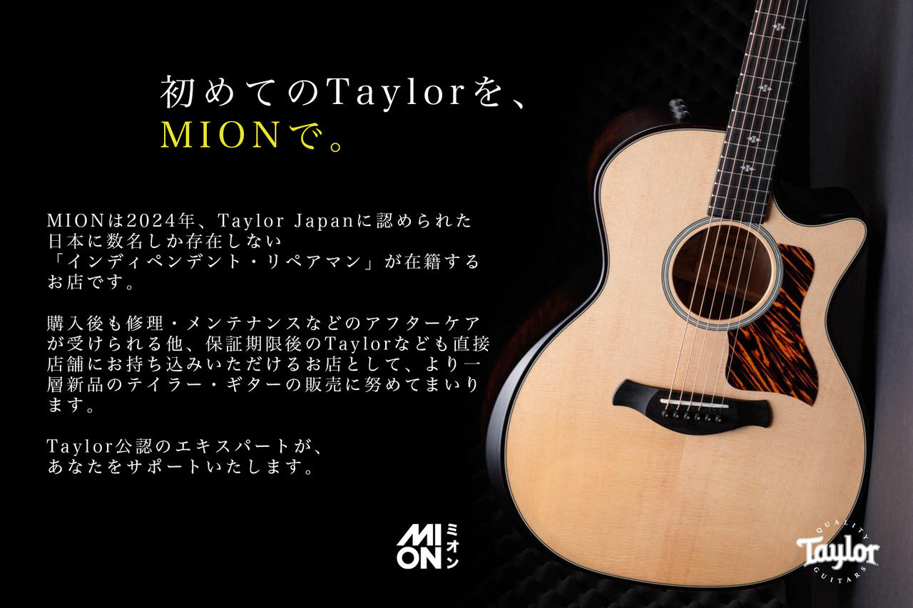 Taylor  【Taylor公認 リペアマン在籍店】