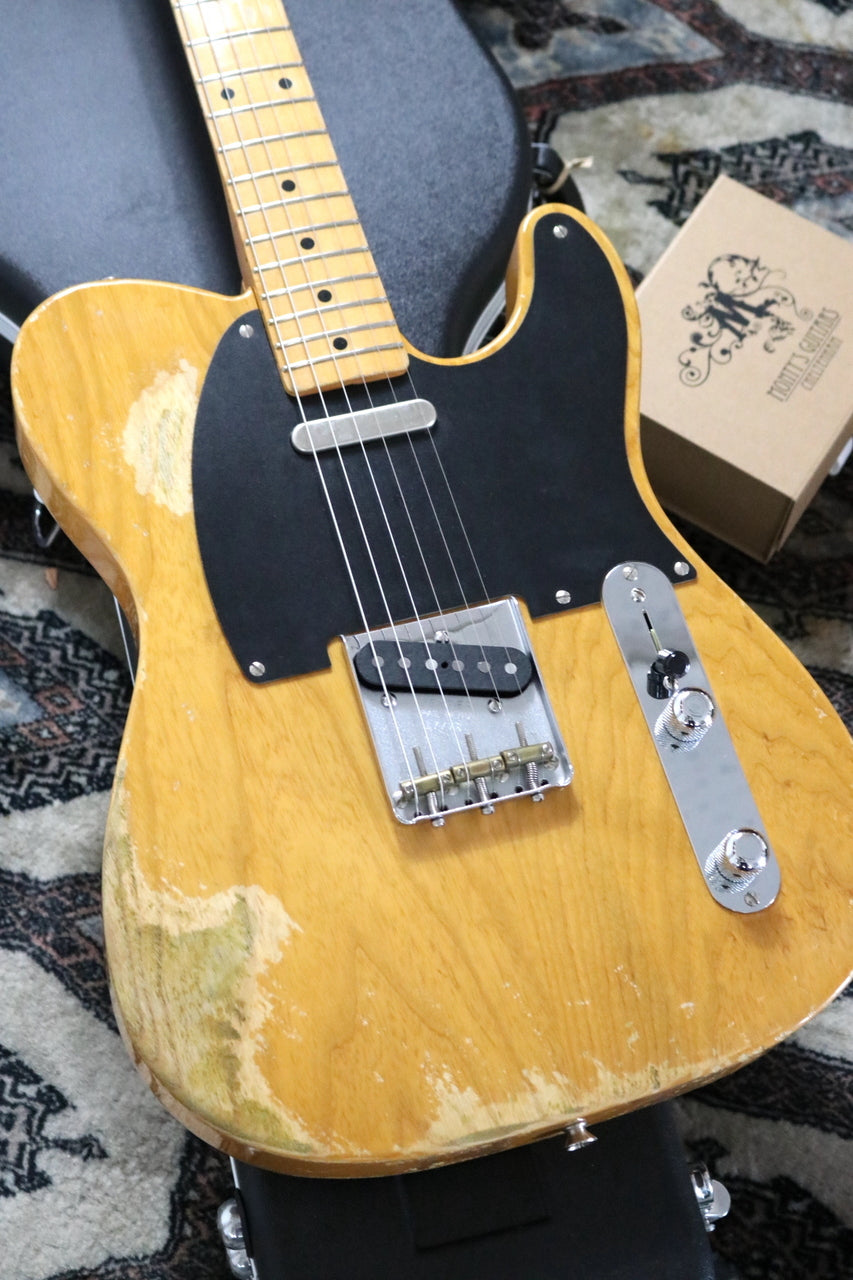 Fender Japan Telecaster TL52-110 Special Relic w/ Monty's Broadcaster '50 Raw Nickel Set