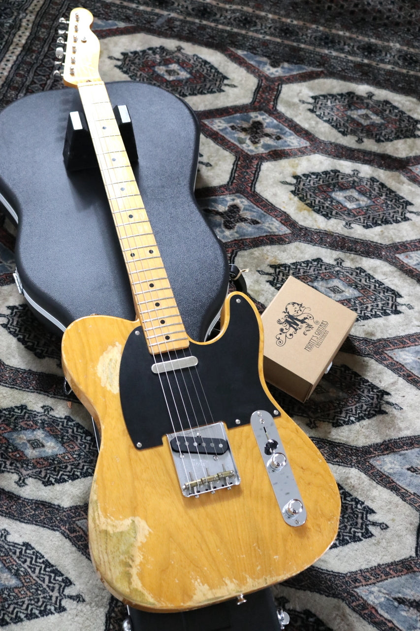 Fender Japan Telecaster TL52-110 Special Relic w/ Monty's Broadcaster '50 Raw Nickel Set