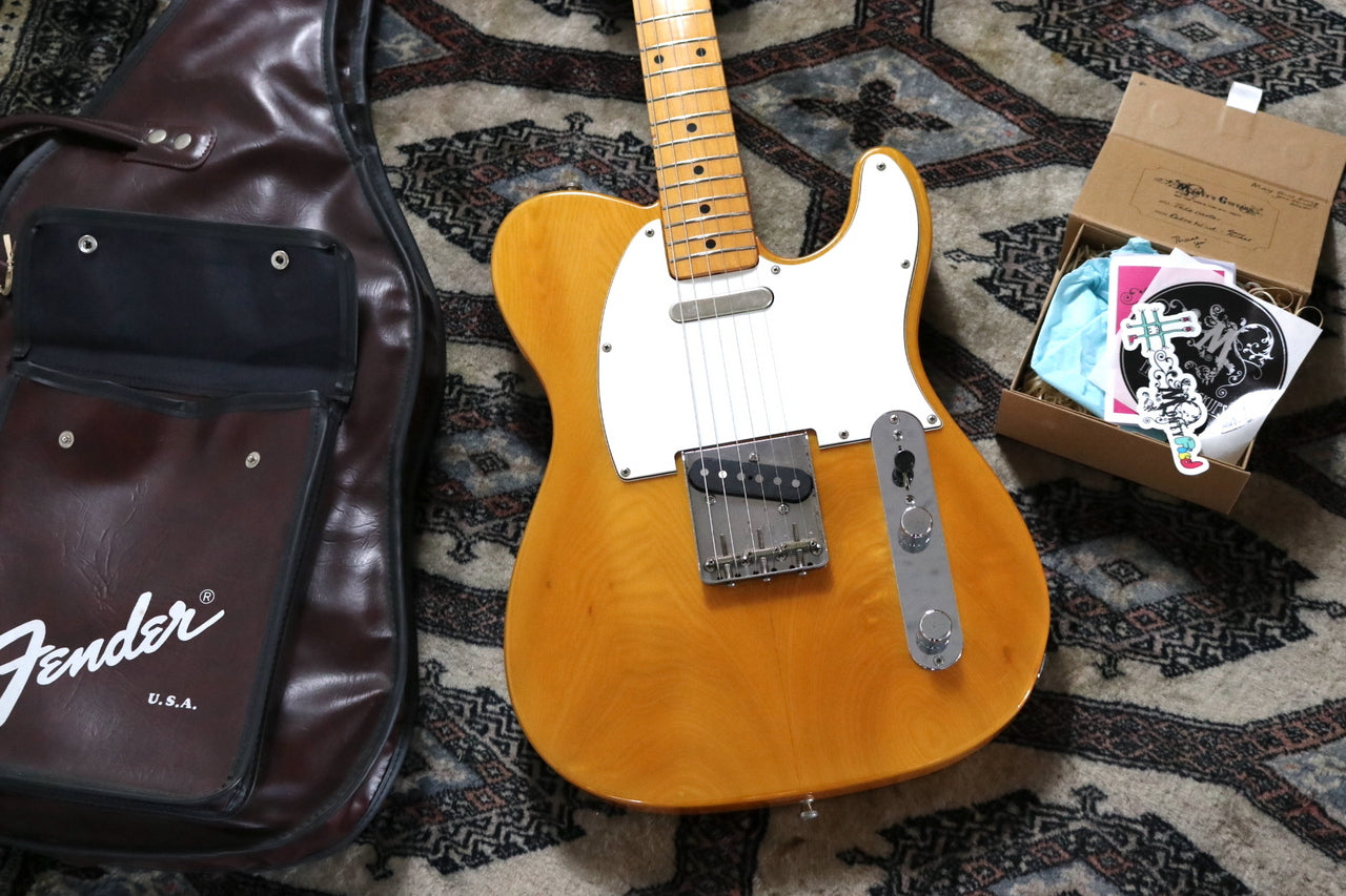 Fender Japan Telecaster w/ Monty's Retro Wind Telecaster Raw Nickel Set