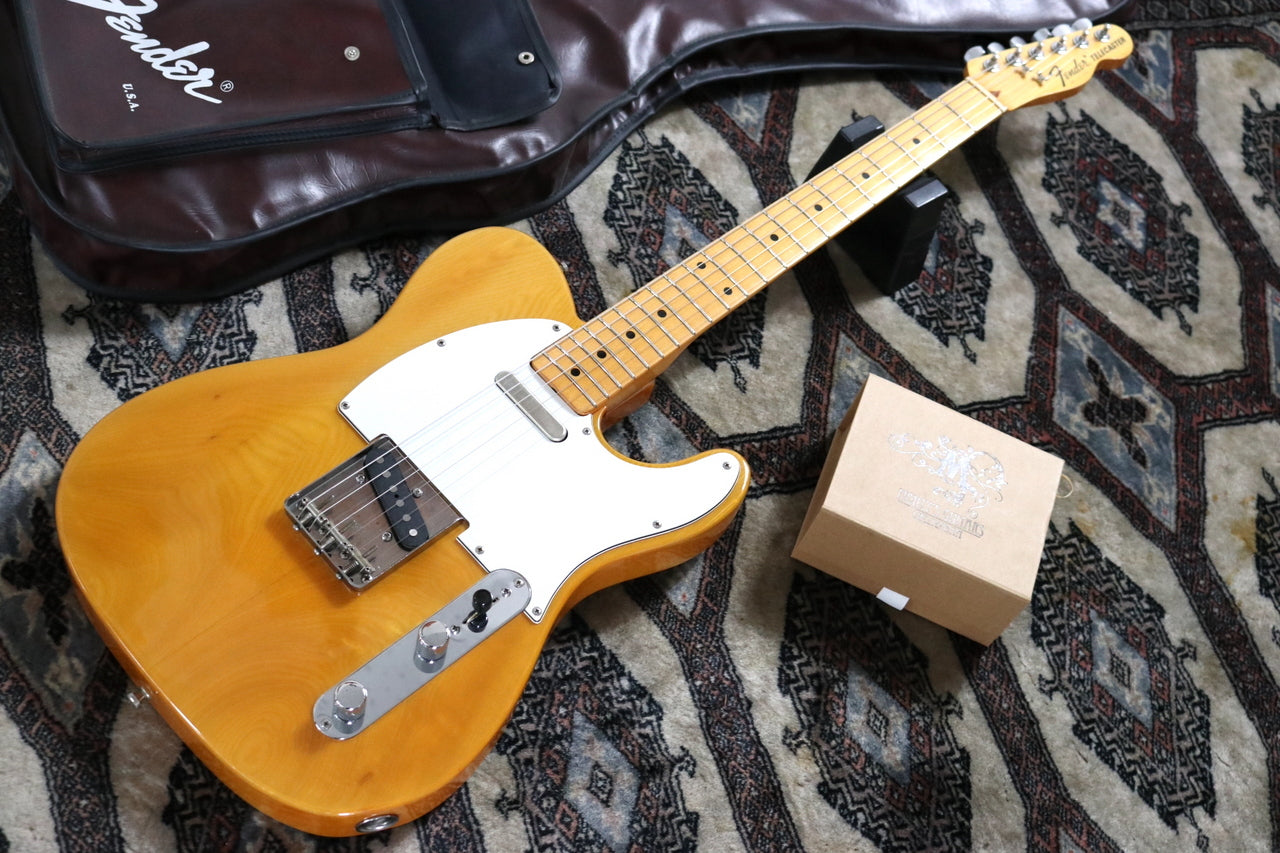 Fender Japan Telecaster w/ Monty's Retro Wind Telecaster Raw Nickel Set