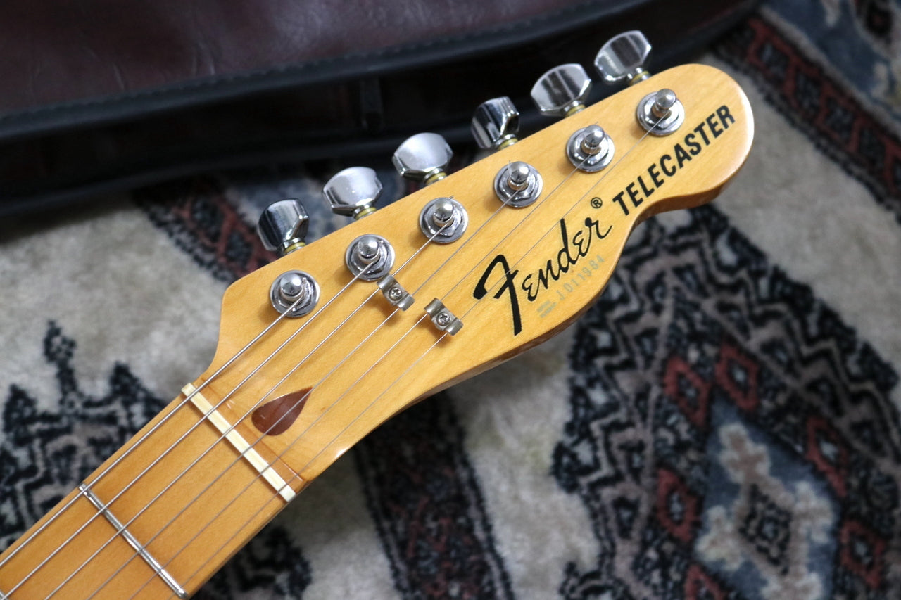 Fender Japan Telecaster w/ Monty's Retro Wind Telecaster Raw Nickel Set