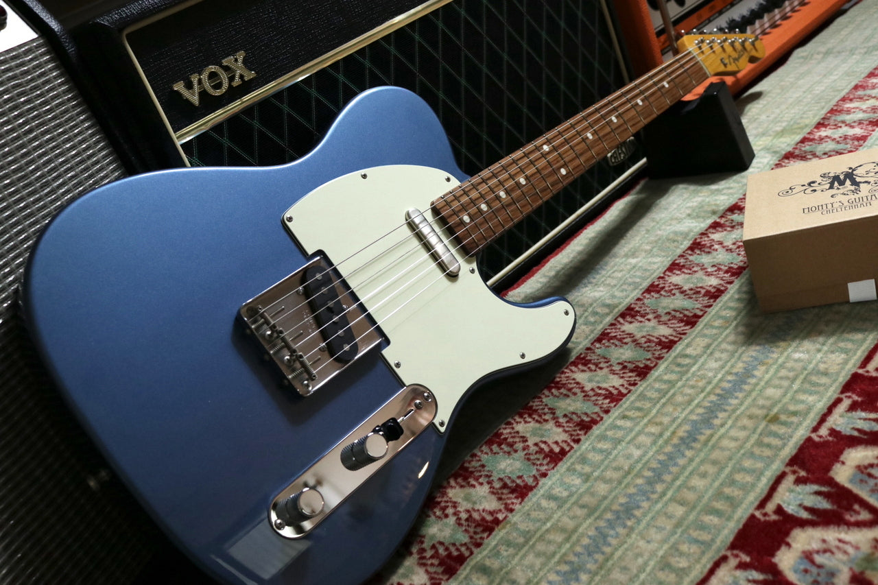 Fender Japan TL62-US OLB 2013 w/ Monty's '68 Telecaster Raw Nickel Set