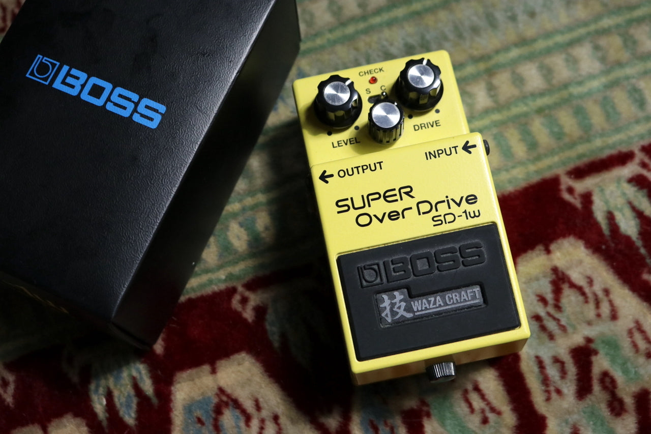 BOSS SD-1W SUPER OverDrive WAZA CRAFT