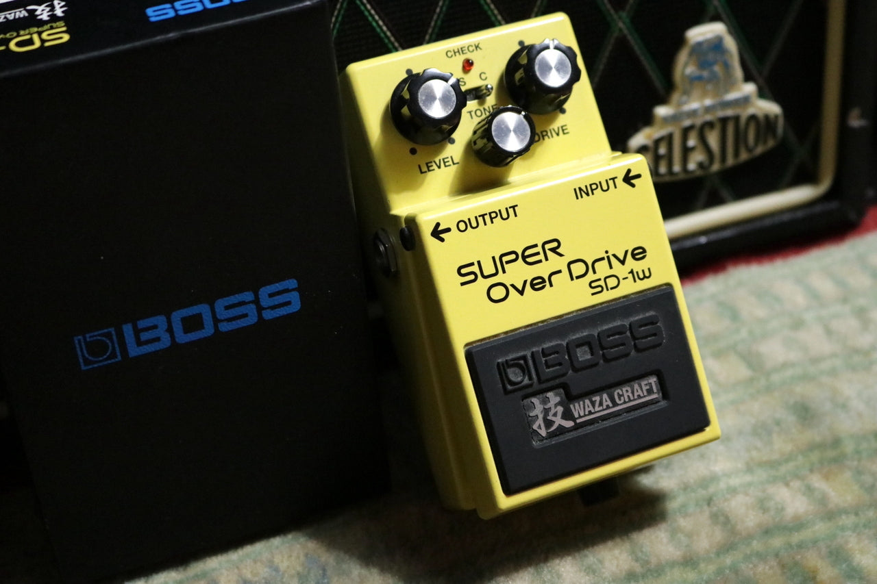 BOSS SD-1W SUPER OverDrive WAZA CRAFT