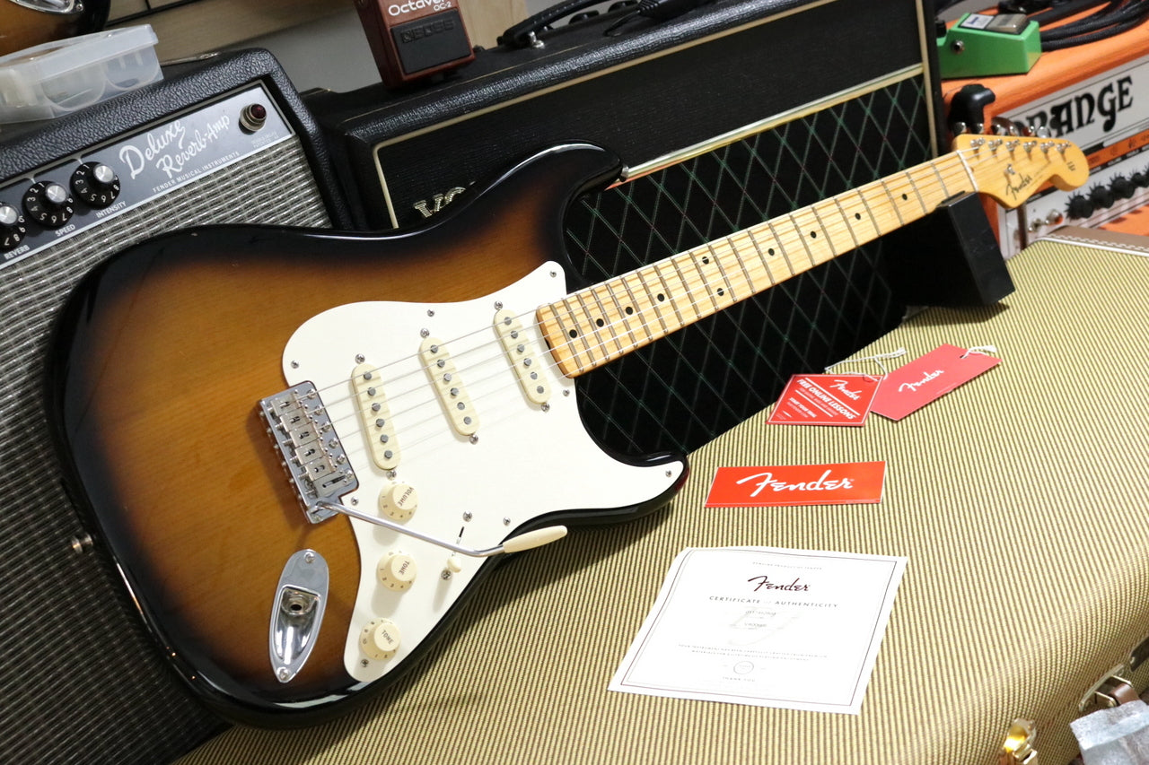 Fender Eric Johnson 1954 Virginia Stratocaster Maple Fingerboard 2-Color Sunburst 2020