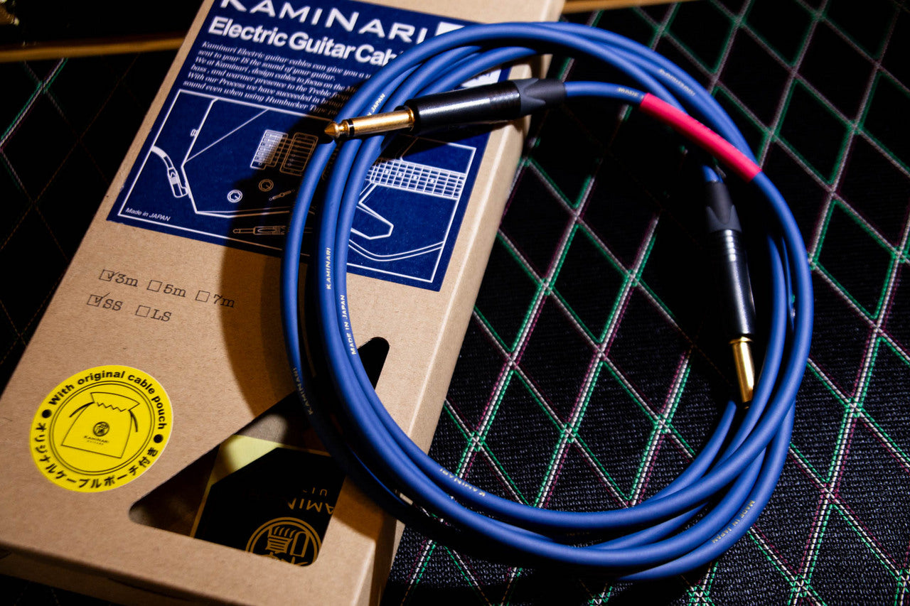 KAMINARI Electric Guitar Cable 3m S/S K-GC3SS (3m)