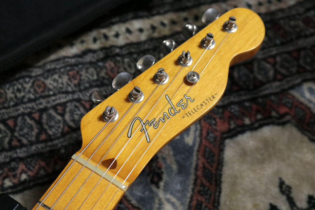 Fender Japan Telecaster w/ Monty's '53 Telecaster Raw Nickel Set