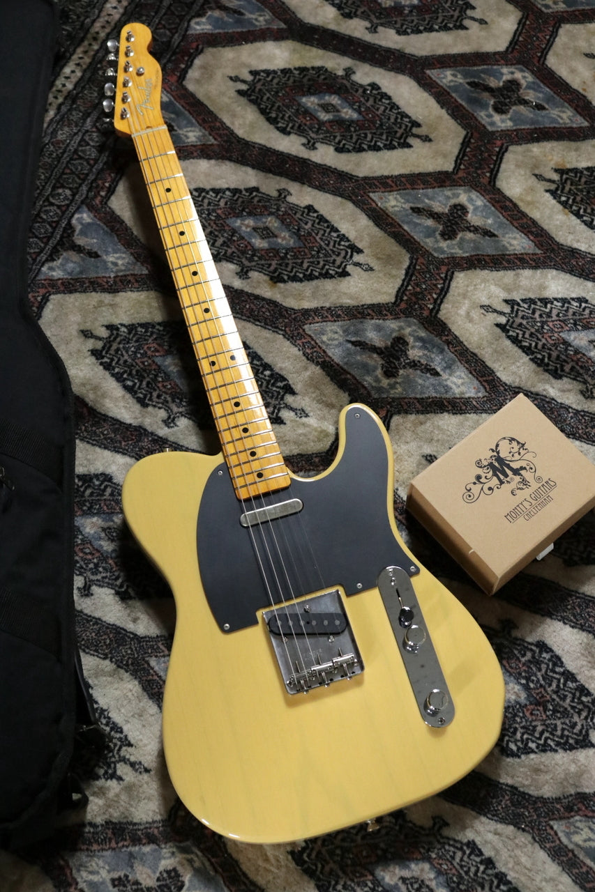 Fender Japan Telecaster w/ Monty's '53 Telecaster Raw Nickel Set