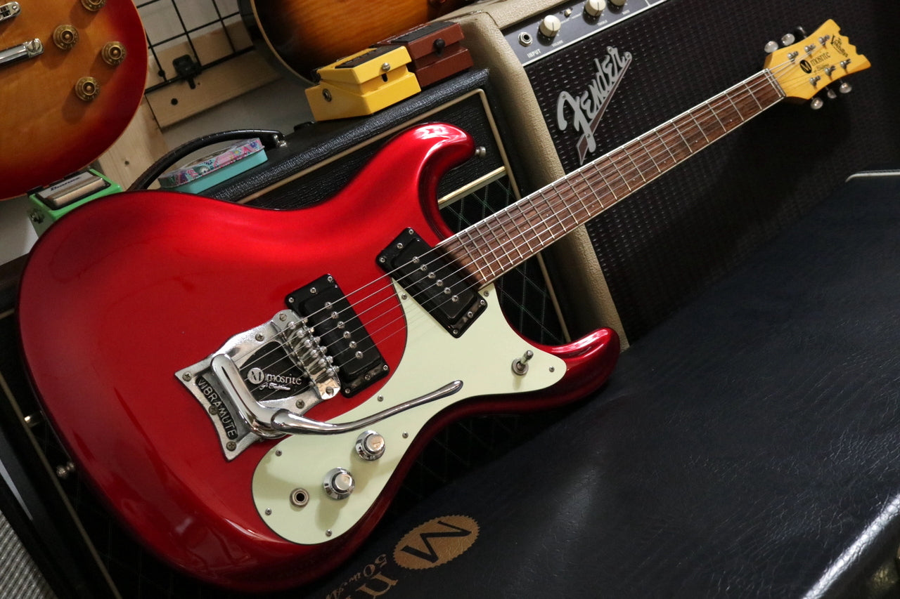 Mosrite V-65 Ventures Model Candy Apple Red (USA) #1807