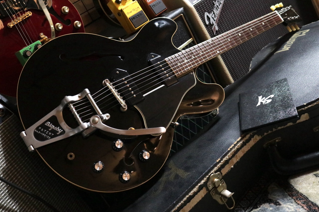 Gibson Custom Shop Kazuyoshi Saito KS-330 Ebony VOS w/Bigsby 2012