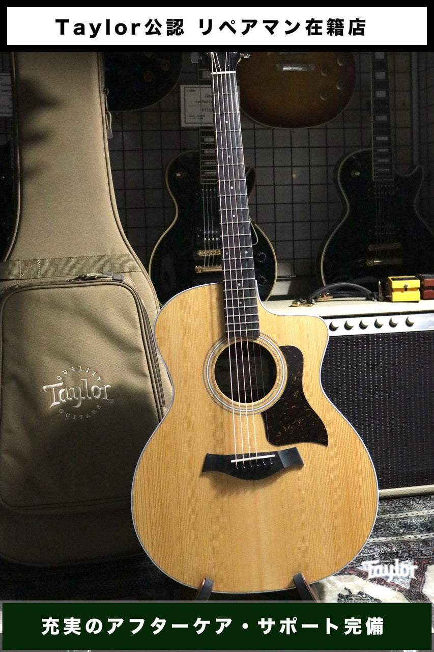 Taylor 214ce Walnut【Taylor公認 リペアマン在籍店】