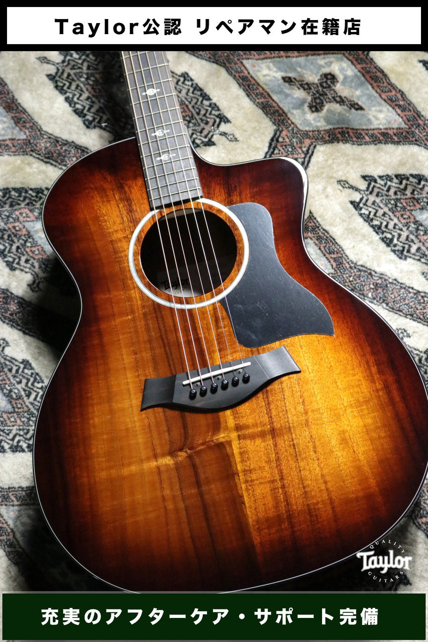 Taylor 224ce-Koa DLX ES2 SEB【Taylor公認 リペアマン在籍店】