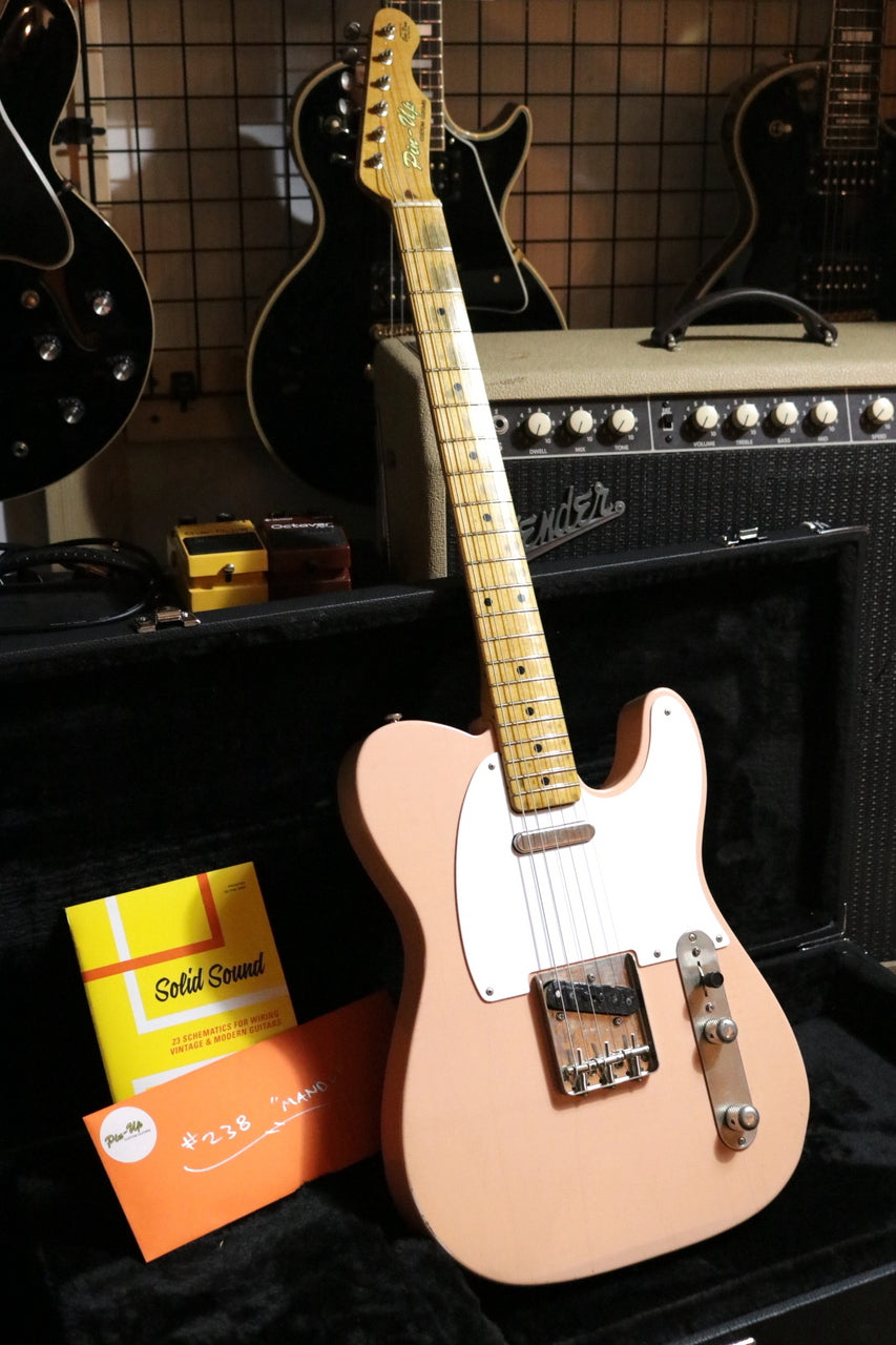 Eric Daw Custom Guitars #238 "MANDY" TL Shell Pink