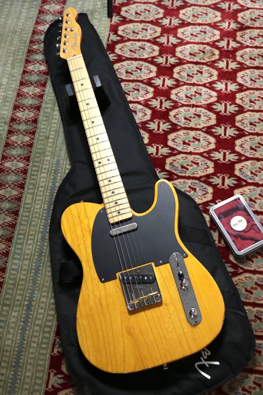 Fender Made in Japan Hybrid '50s Telecaster 2020 Vintage Natural w/ Eric Daw 1954 Telecaster Pickups Aged