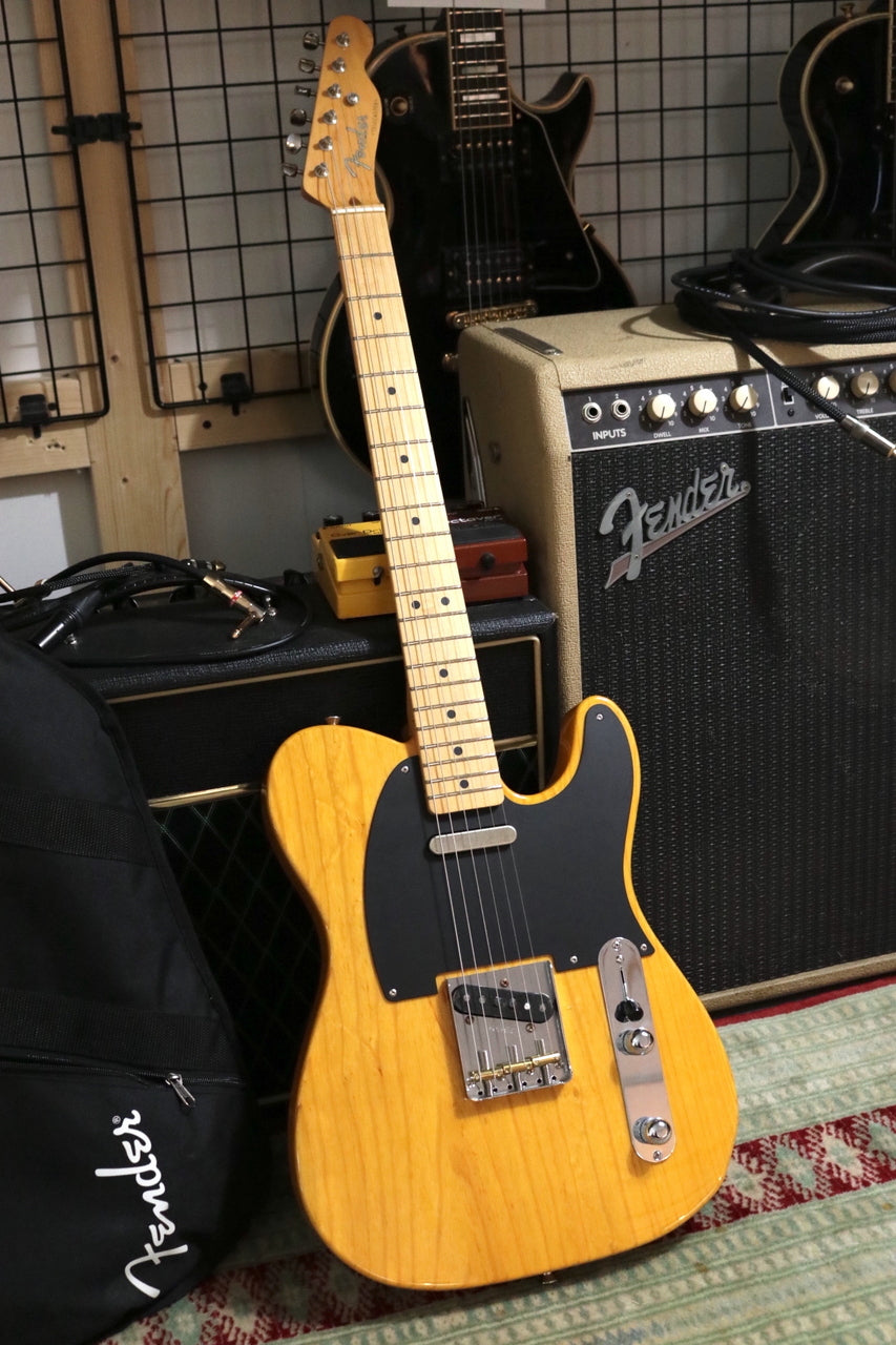 Fender Made in Japan Hybrid '50s Telecaster 2020 Vintage Natural w/ Eric Daw 1954 Telecaster Pickups Aged