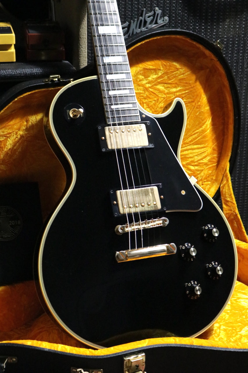 Gibson Custom Shop 50th Anniversary 1968 Les Paul Custom VOS (Hand Selected) Black Beauty 2018