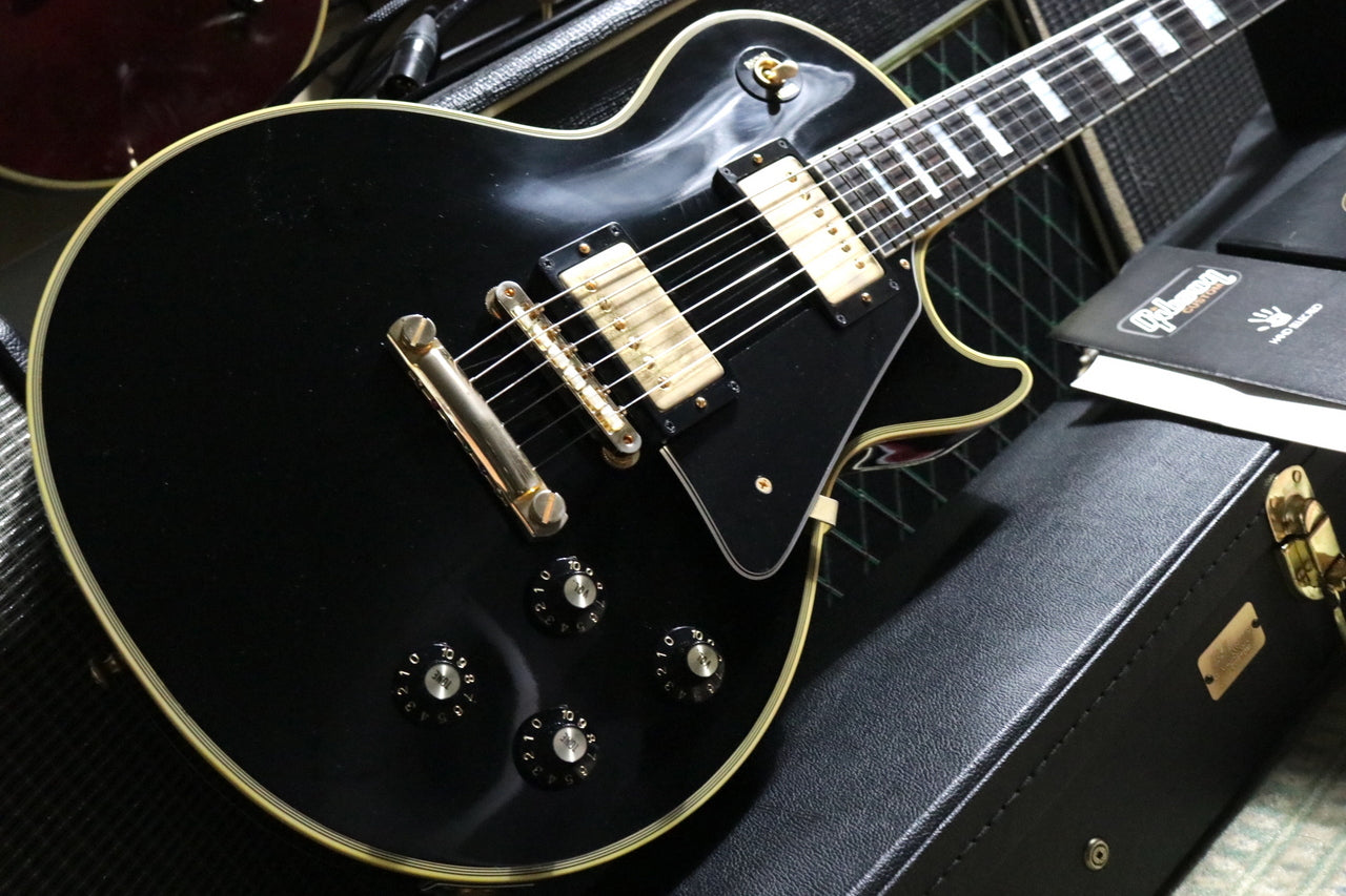 Gibson Custom Shop 50th Anniversary 1968 Les Paul Custom VOS (Hand Selected) Black Beauty 2018