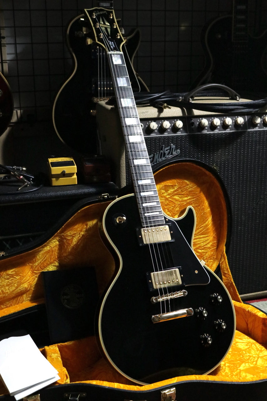 Gibson Custom Shop 50th Anniversary 1968 Les Paul Custom VOS (Hand Selected) Black Beauty 2018