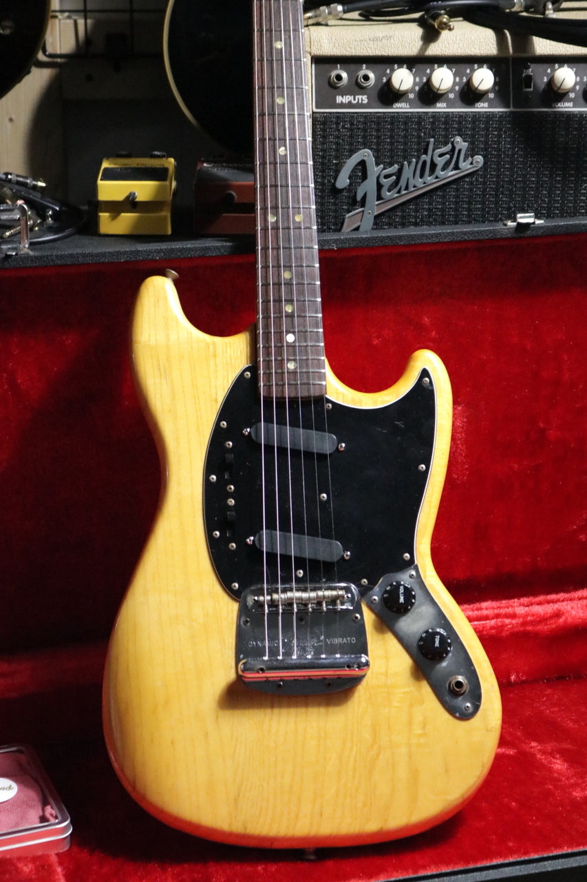 Fender Mustang 1978 Natural w/ Eric Daw Mustang Pickups