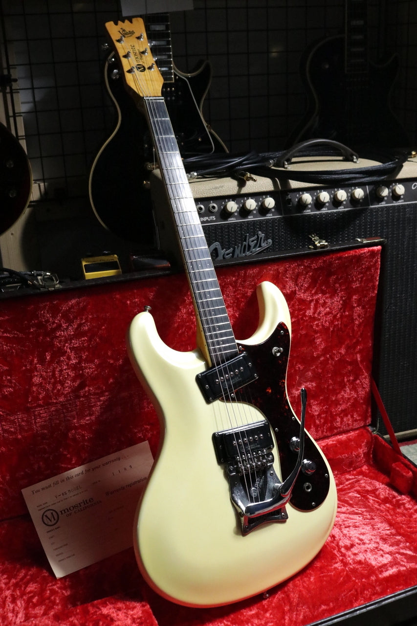 Mosrite V-65 Ventures Model Pearl White #1185