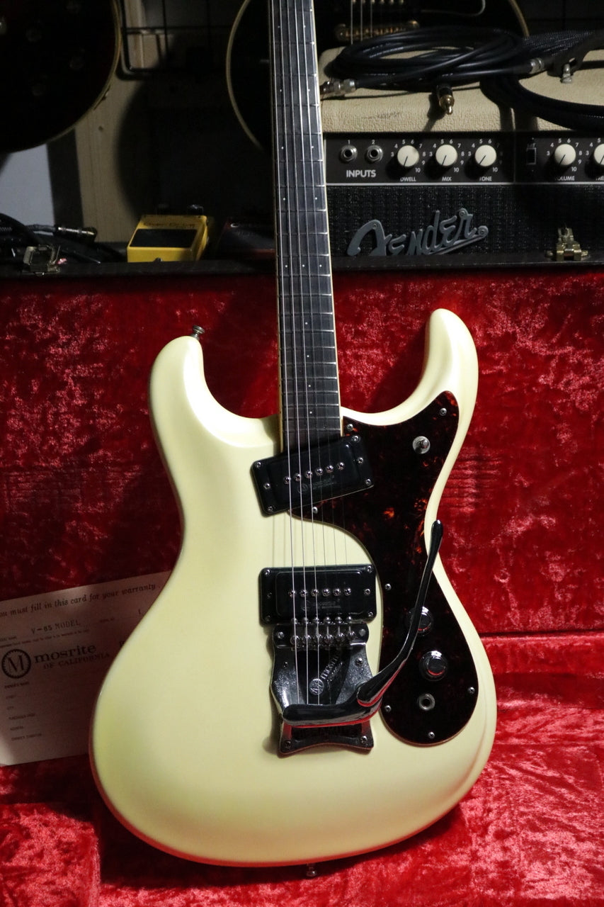 Mosrite V-65 Ventures Model Pearl White #1185