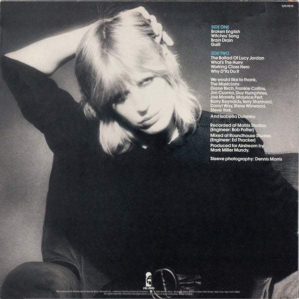 Marianne Faithfull - Broken English (LP, Album, RP, Los)