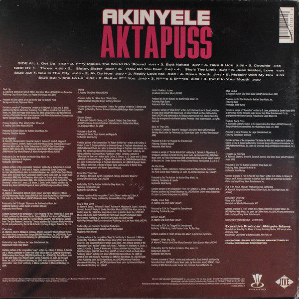 Akinyele - Aktapuss (2xLP, Album)