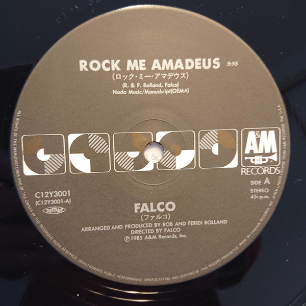 Falco - Rock Me Amadeus / Vienna Calling (12"", Single)