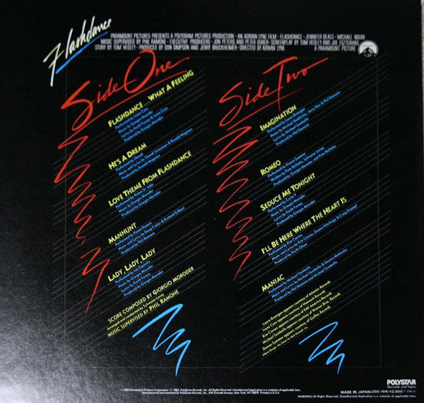 Various - Flashdance (Original Soundtrack From The Motion Picture) ...