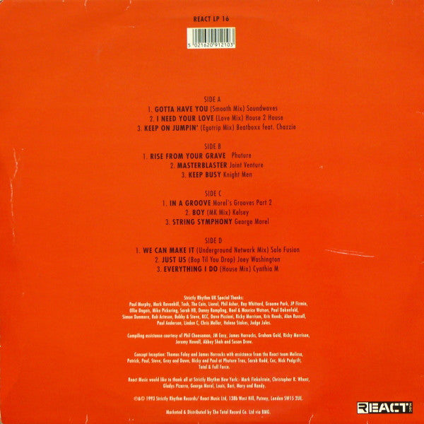 Various - Strictly Rhythm - The Album (2xLP, Comp)