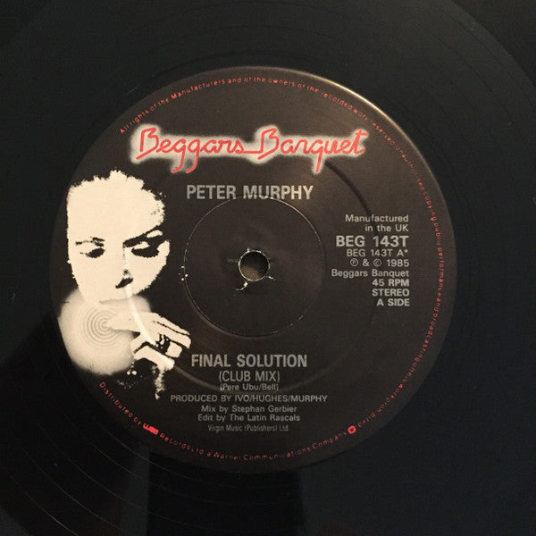 Peter Murphy - Final Solution (12"", Single)