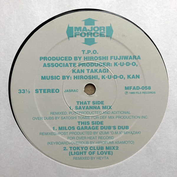 T.P.O.* - Hiroshi's Dub Remix (12"", RE)