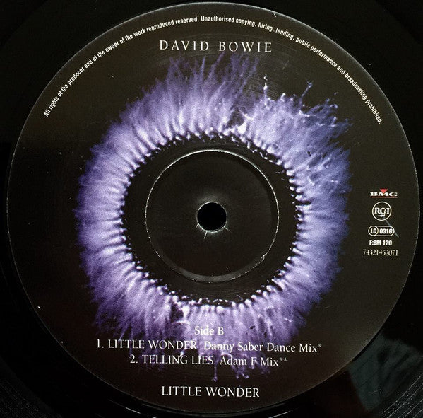 David Bowie - Little Wonder (12"", Single)