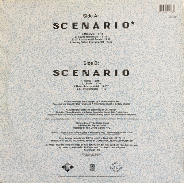 A Tribe Called Quest - Scenario (12"")