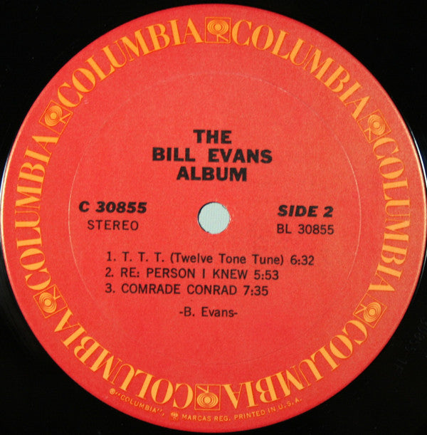 Bill Evans - The Bill Evans Album (LP, Album)