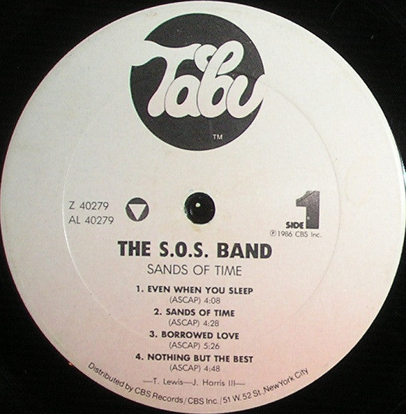The S.O.S. Band - Sands Of Time (LP, Album, Pit)