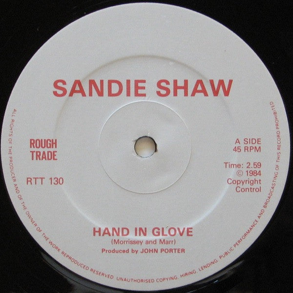 Sandie Shaw - Hand In Glove (12"", Single)