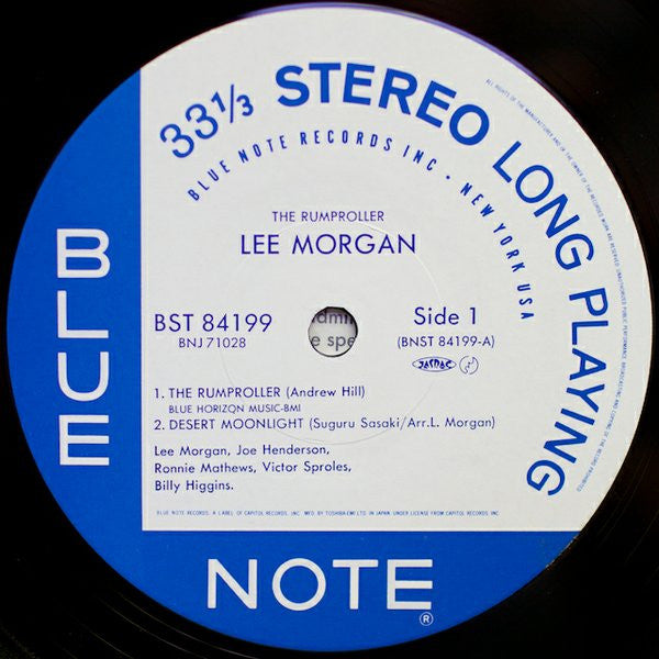 Lee Morgan - The Rumproller (LP, Album, RE)
