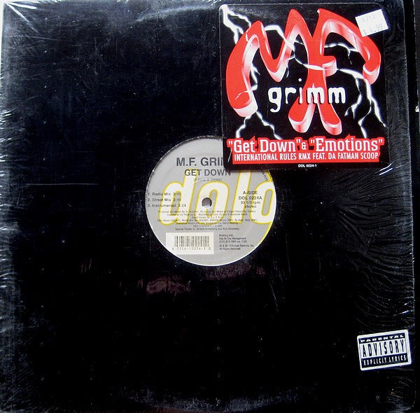 M.F. Grimm* - Get Down (12"")