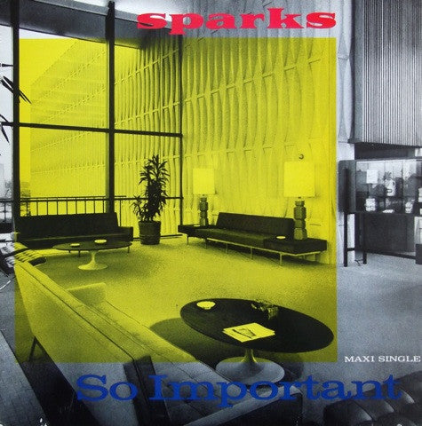 Sparks - So Important (12"", Maxi)